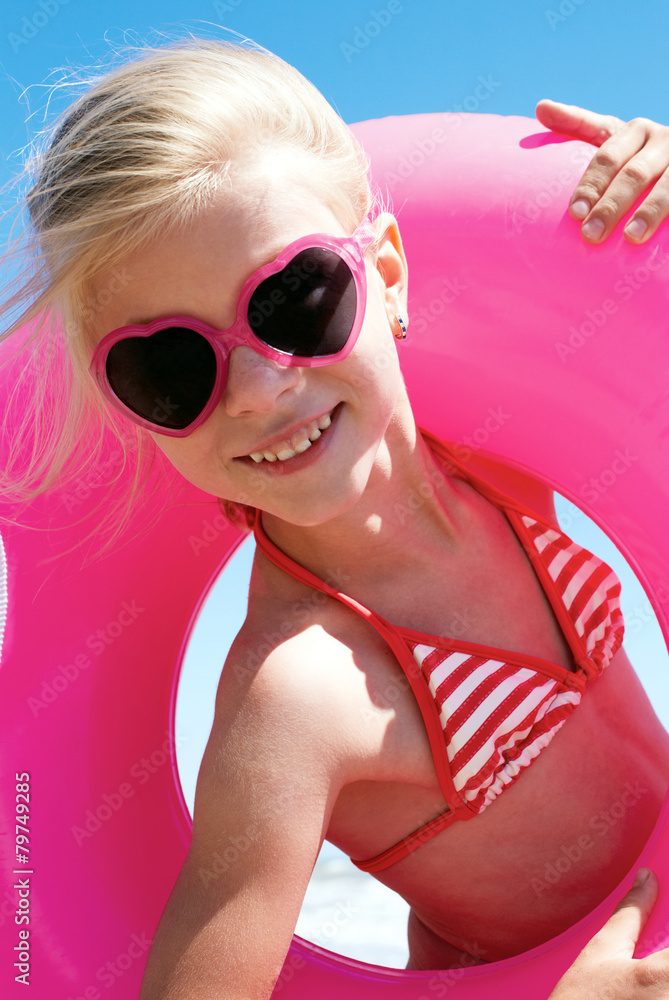Naklejka premium Summer vacations concept