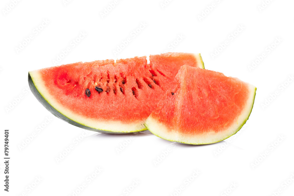 watermelon isolated on white background watermelon isolated on white background