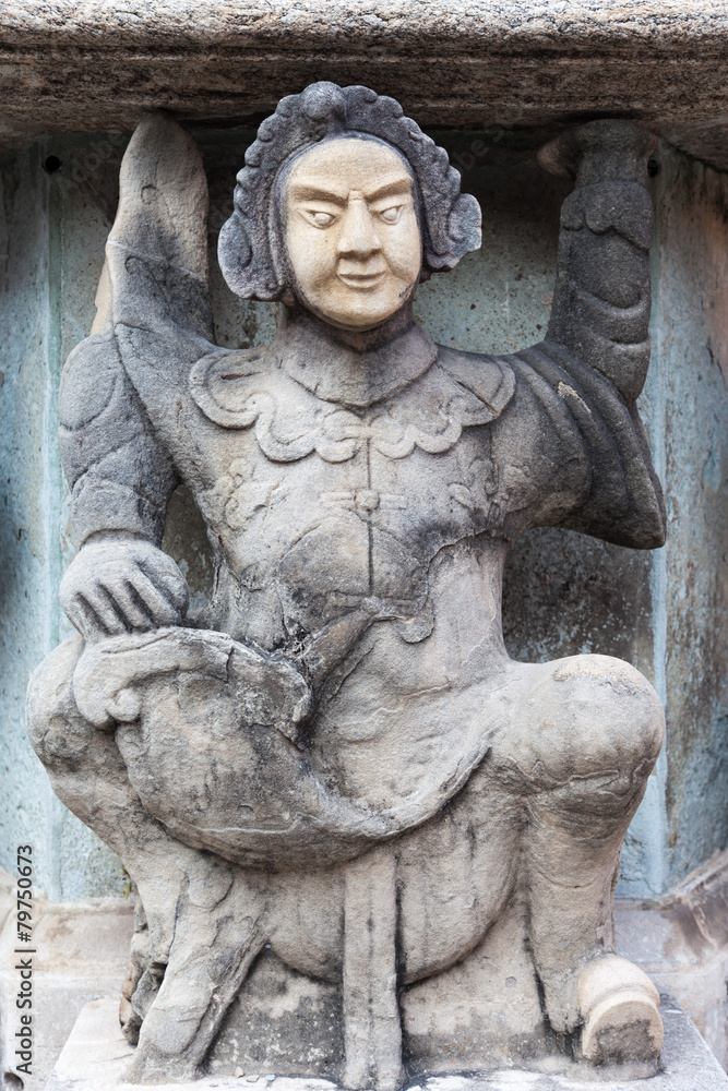 Chinese stone statue