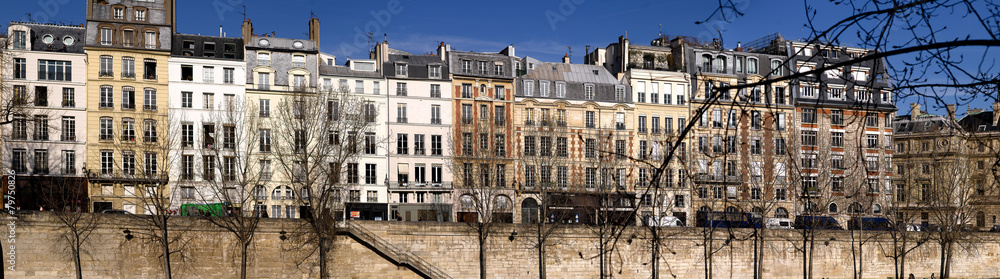 Paris, France -  facades