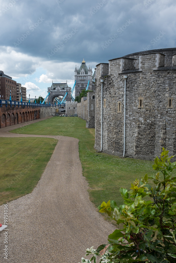 London - Tower of London and Tower Bridge