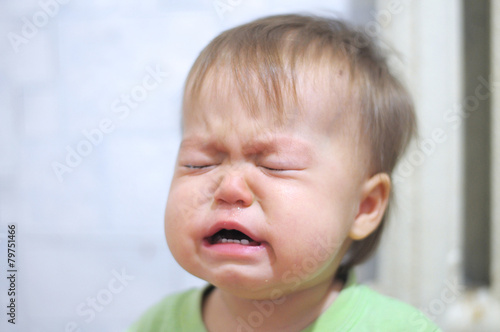 Foto weeping baby
