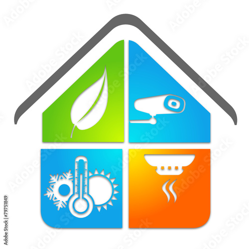 logo climatisation réversible vidéo détecteur de fumée