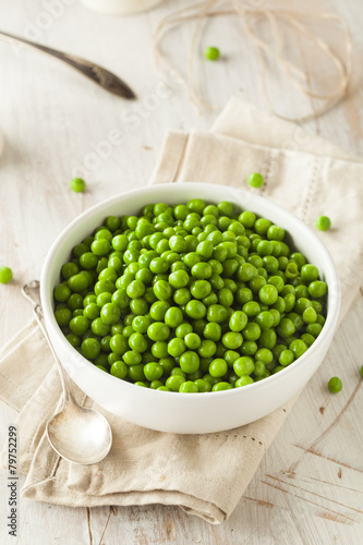 Organic Steamed Fresh Green Peas