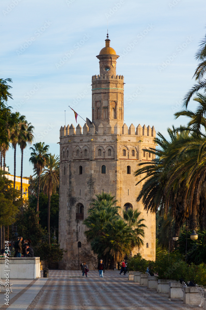 Torre del Oro. Seville, Andalusia