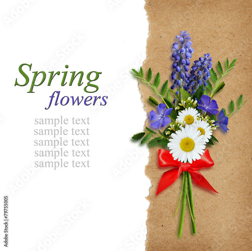 Wild flowers bouquet