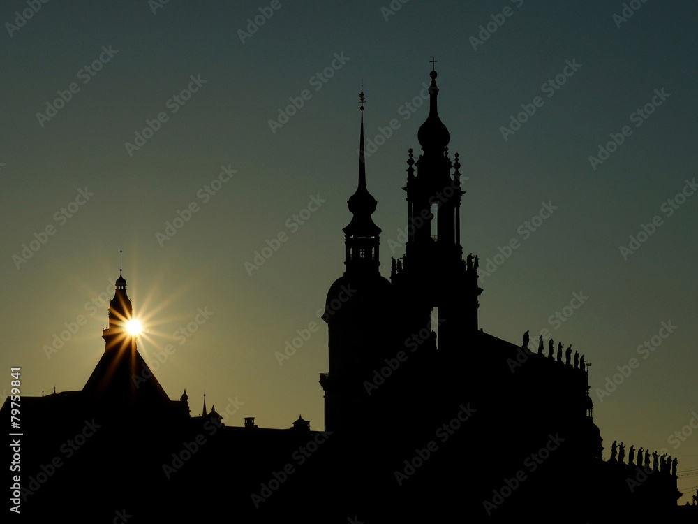 Dresden im Gegenlicht