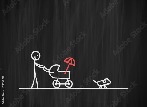 tafel mk kinderwagen schieben I