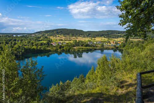 Emerald lake - island of Wolin