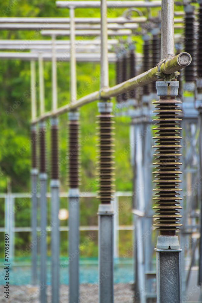 Power station for making electric energy Power station for making electric energy