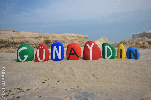 Günaydın, Good Morning in turkish language