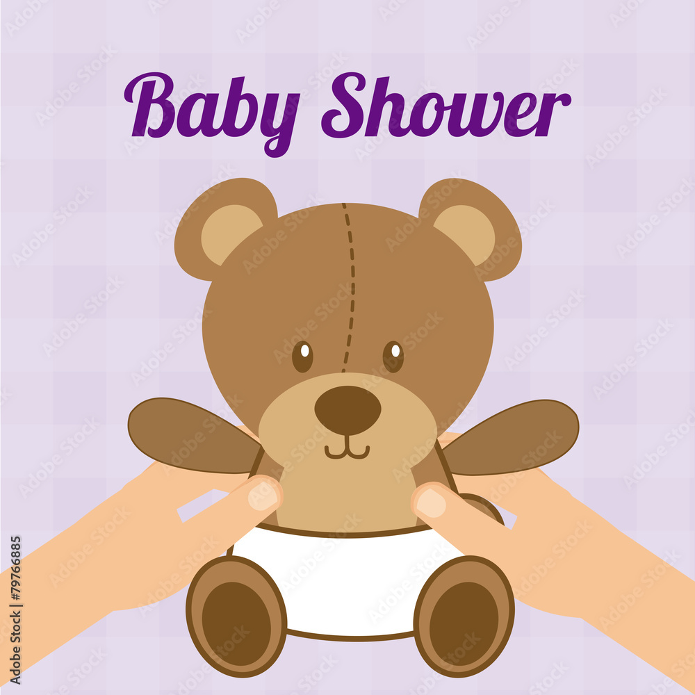 Fototapeta premium baby shower