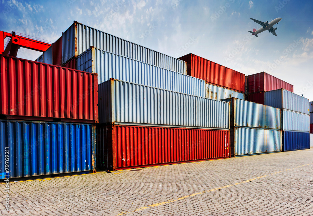 Fototapeta premium Containers shipping