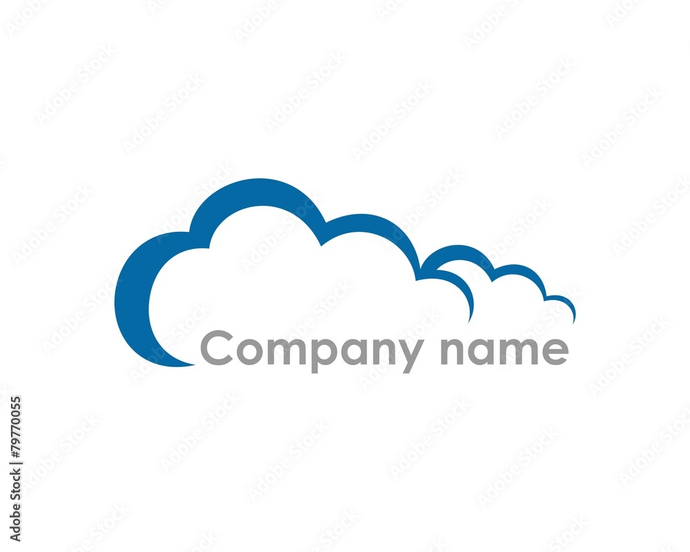 cloud 2 logo icon template cloud 2 logo icon template