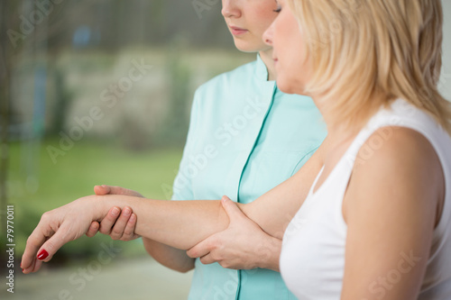 Obraz na płótnie Rehabilitation after stroke