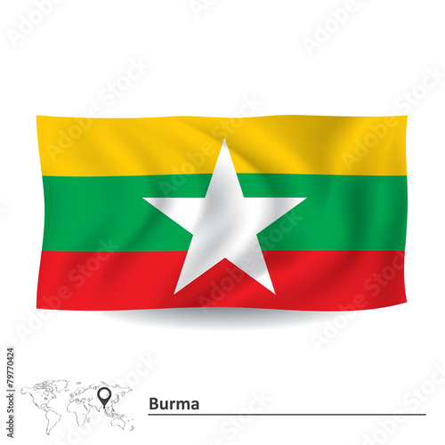 Flag of Burma