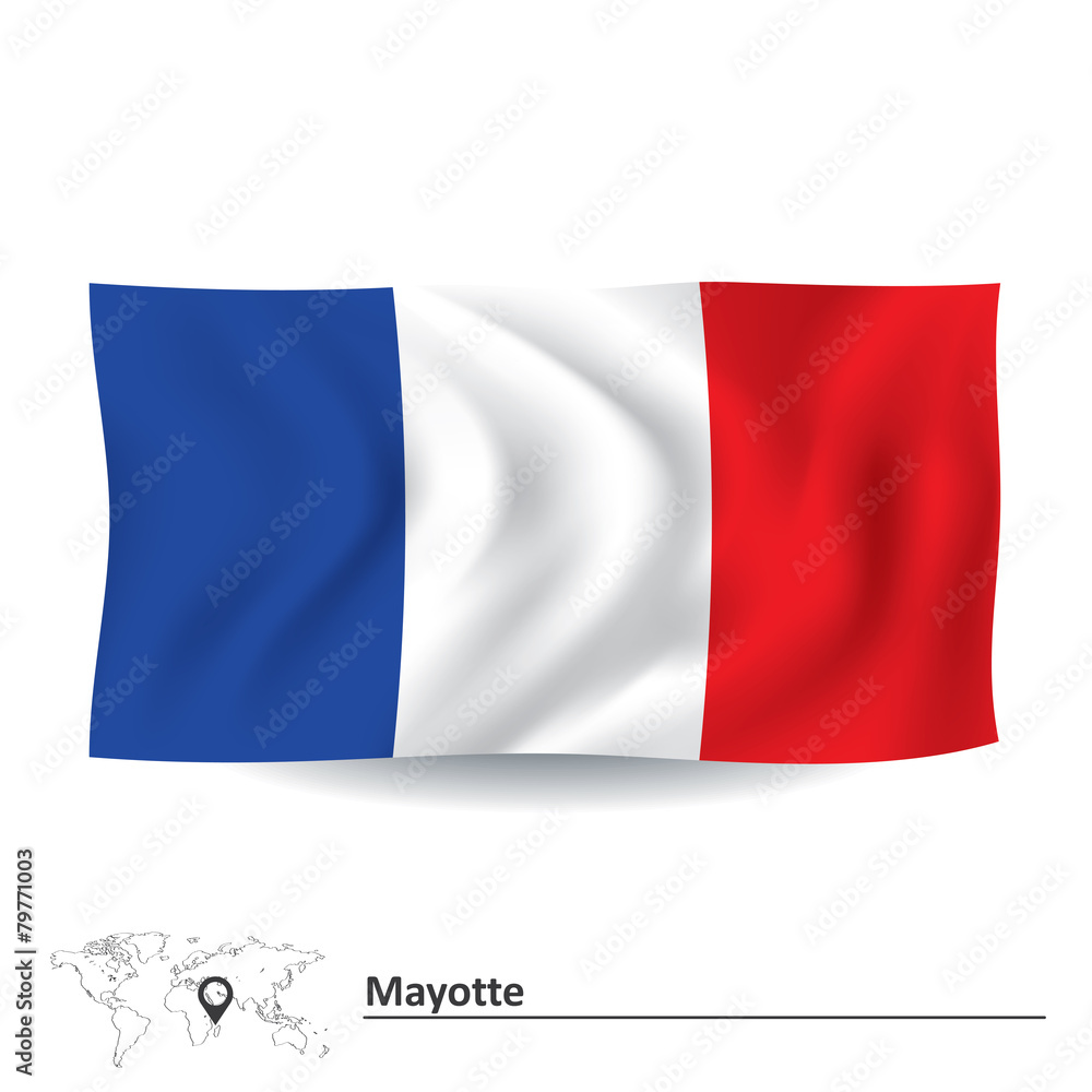 Flag of Mayotte Flag of Mayotte