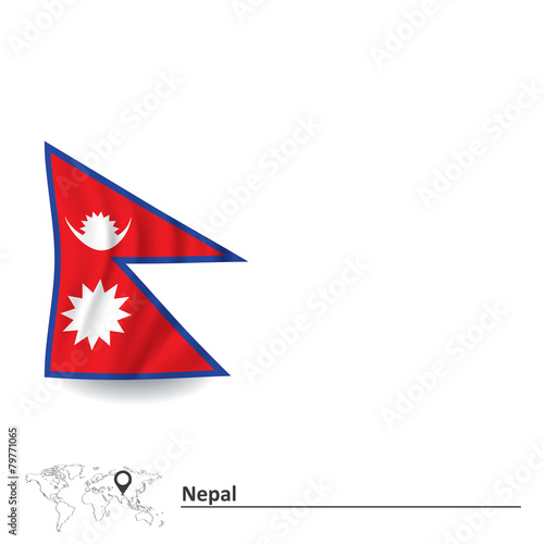 Flag of Nepal