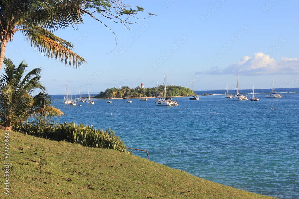 Fototapeta premium Guadeloupe - Janv 2015 - Ilet Gosier