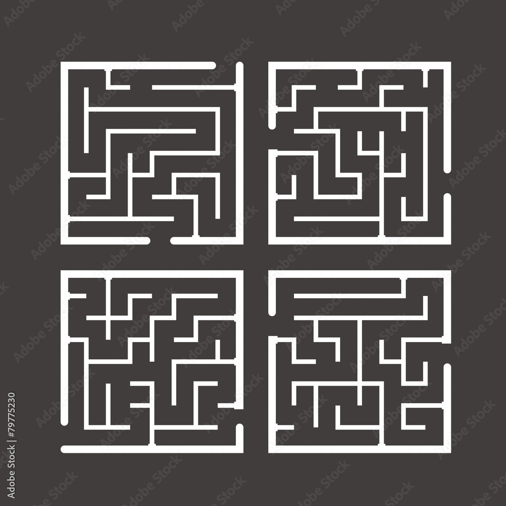 modern square labyrinth set modern square labyrinth set