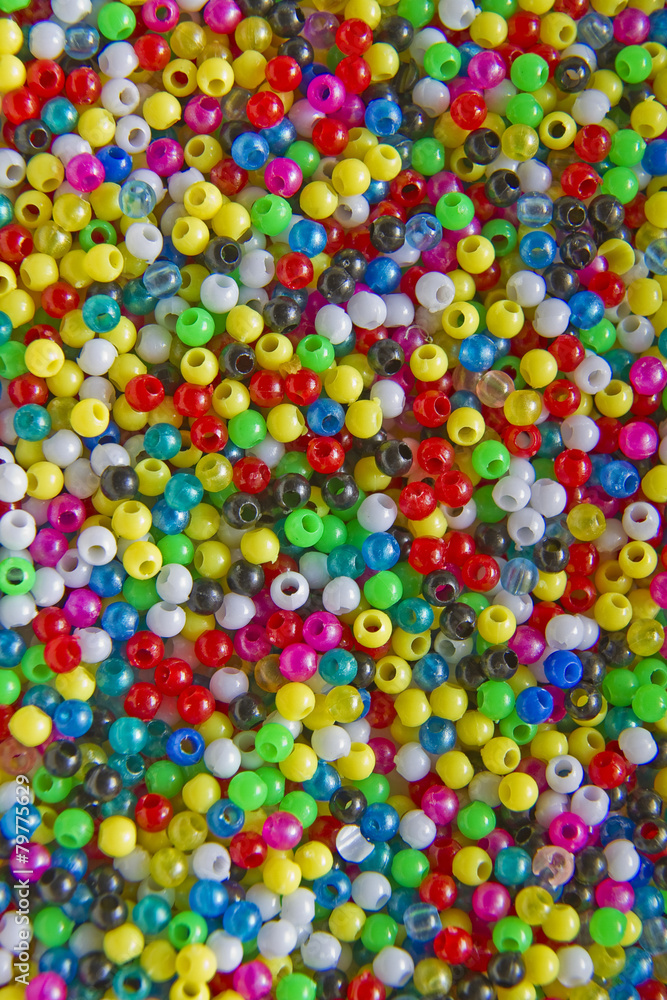 Bunte Schmuckperlen Bunte Schmuckperlen