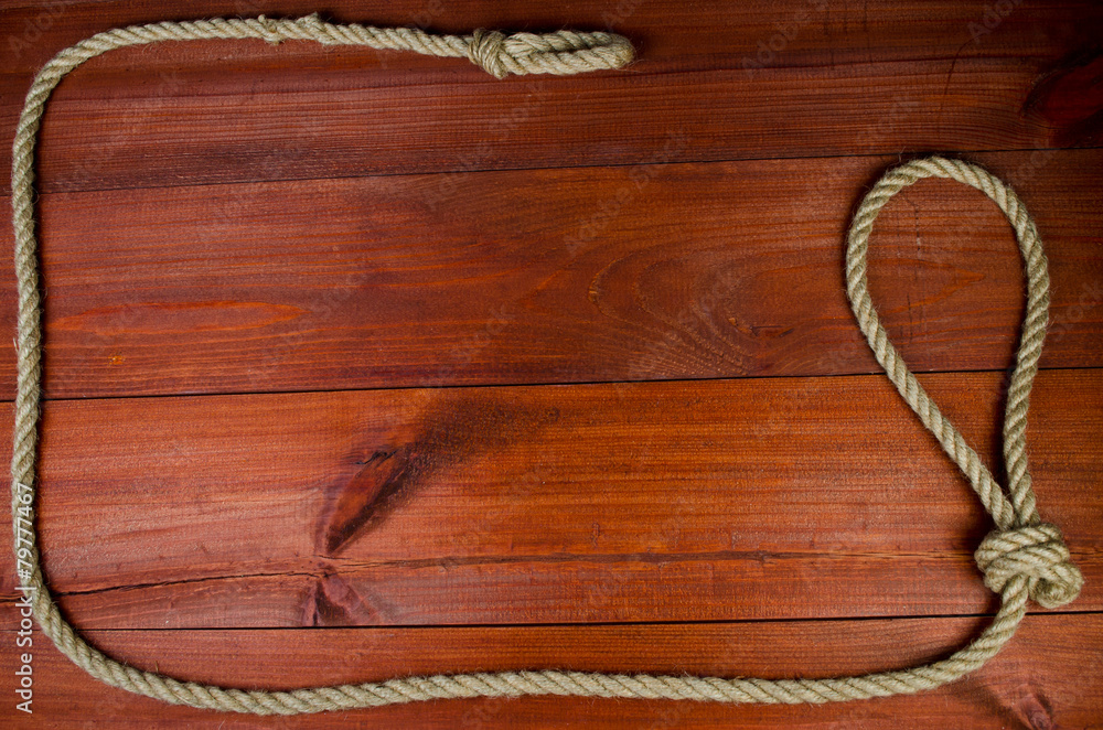 Obraz premium Hanging noose frame background