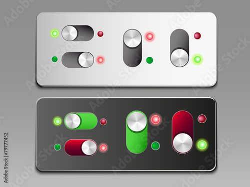 Switch with LED