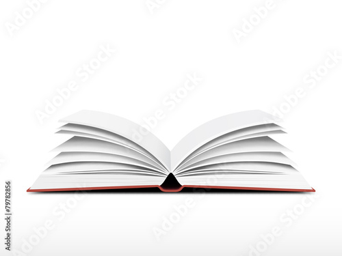 Book open vector