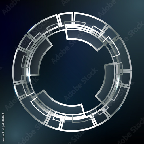 Abstract Background technology design vector Illustration