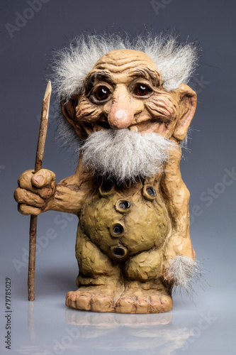 troll traditional souvenir from Norway photo