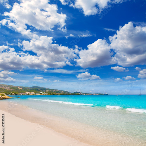 Fototapeta Naklejka Na Ścianę i Meble -  Majorca Platja Palmanova beach Son Maties Mallorca