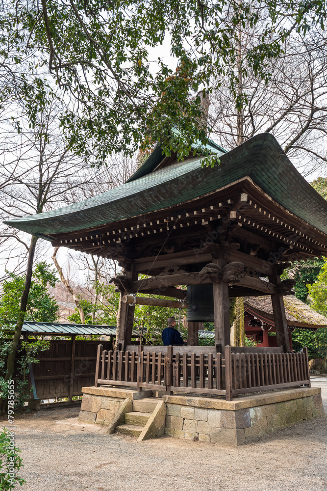 東京　深大寺　鐘楼