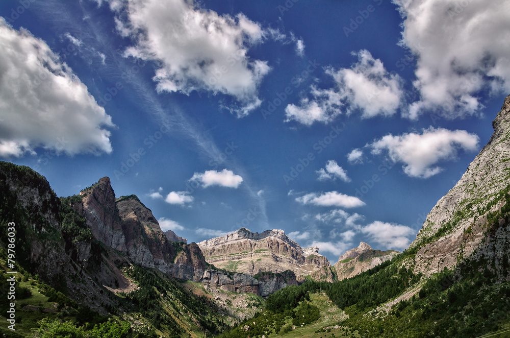 Pyrenees Mountains Landscape