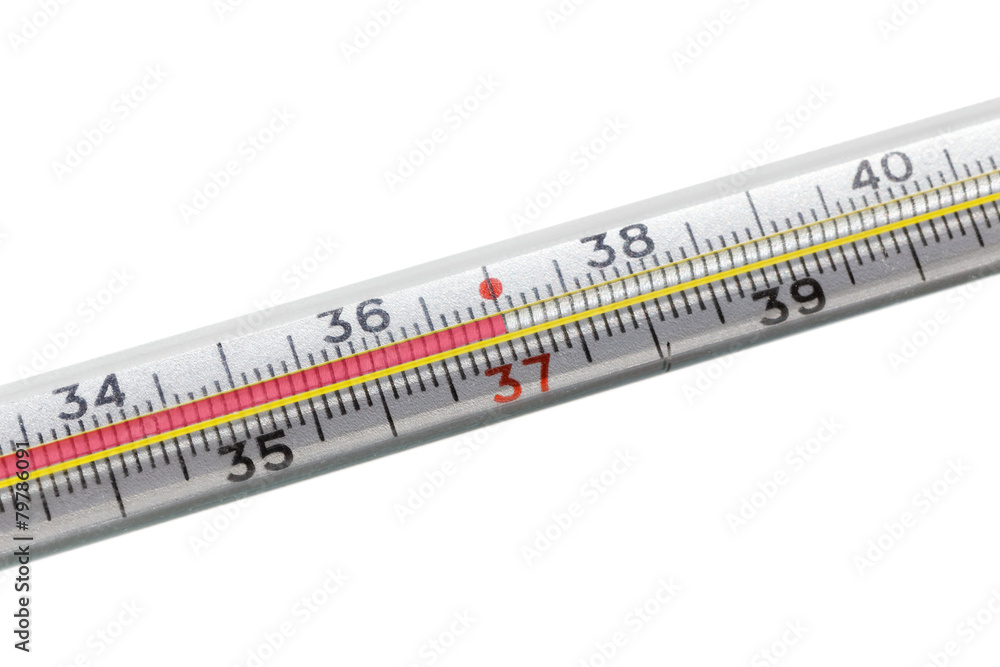 Closeup thermometer Closeup thermometer