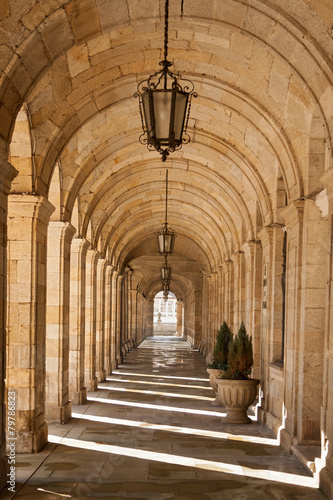 Cathedral of Santiago de Compostela arcades