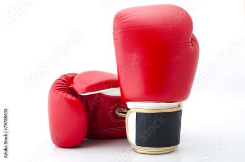 Red Boxing Gloves © piyathep