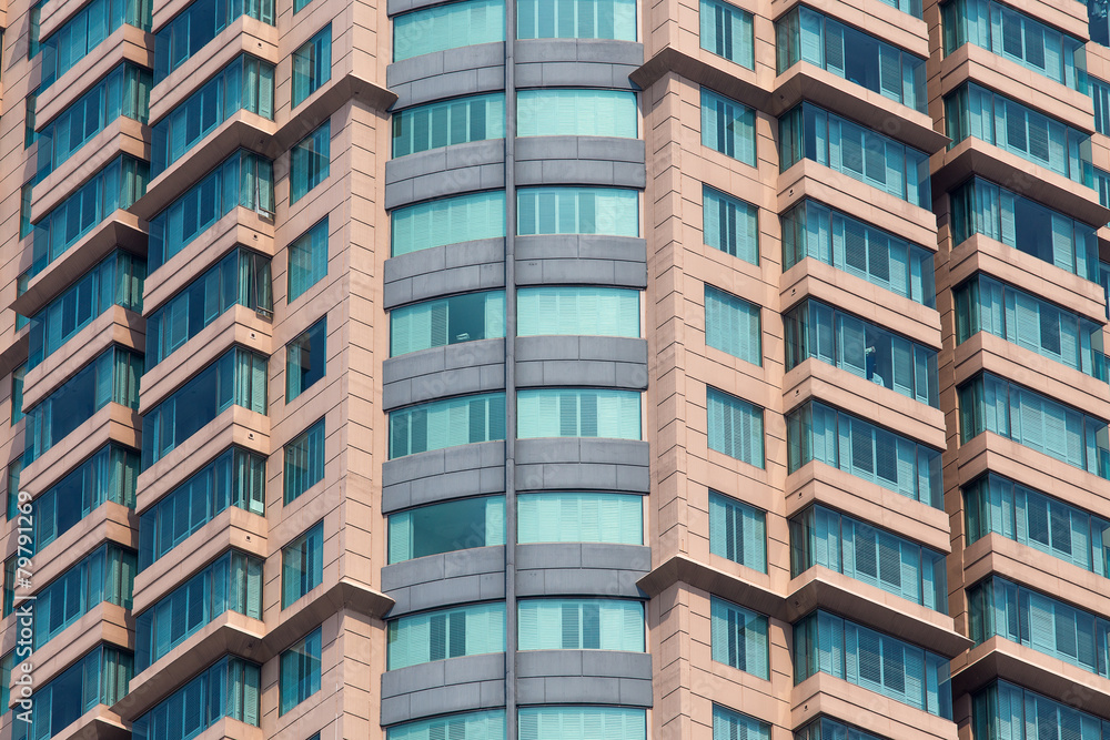 Urban house or building, facade pattern. Urban house or building, facade pattern.