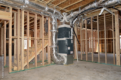 Interior Details of Home Construction