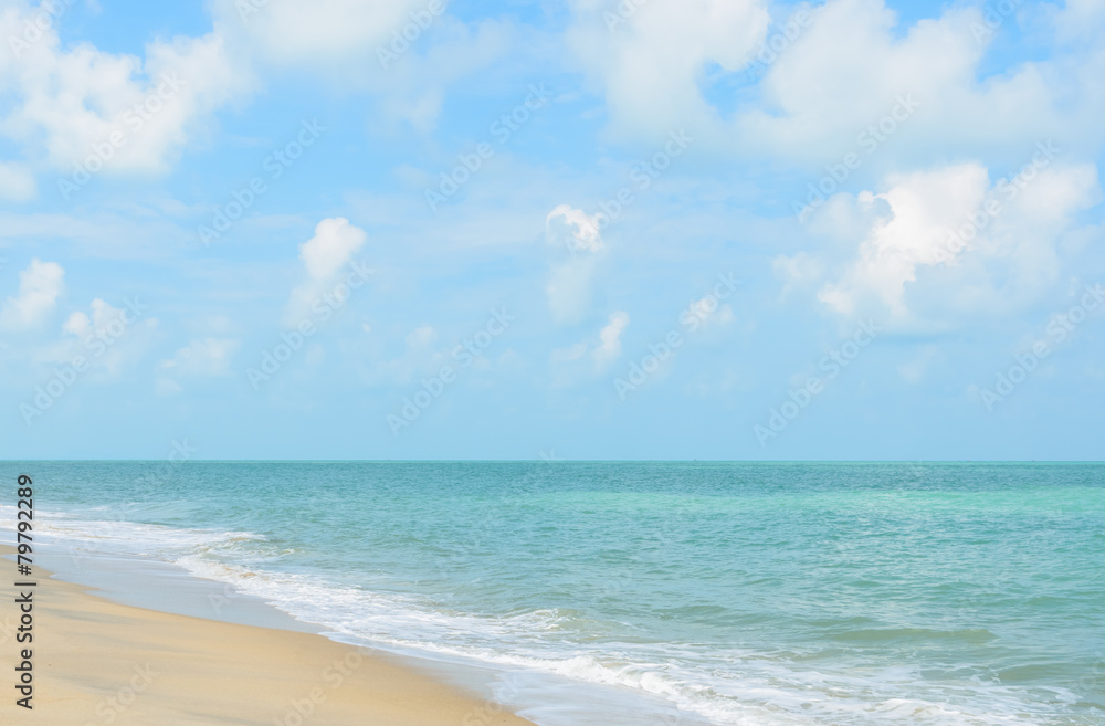 Tropical beach in Thailand