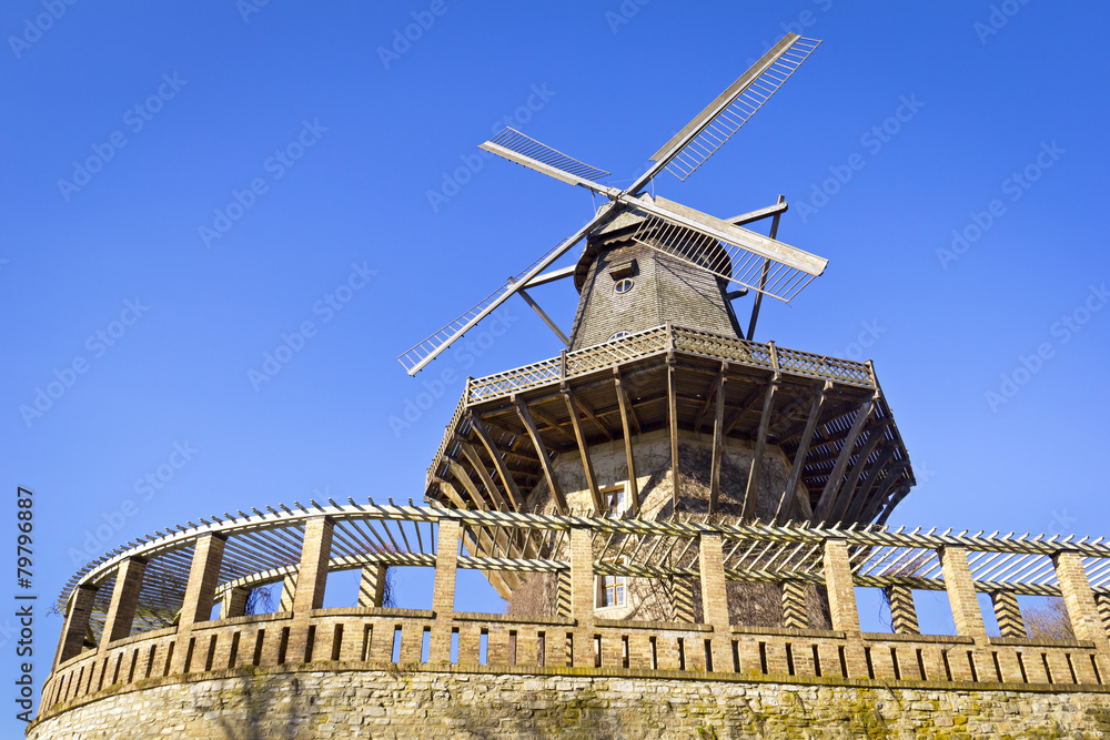 Historical Windmill in Potsdam