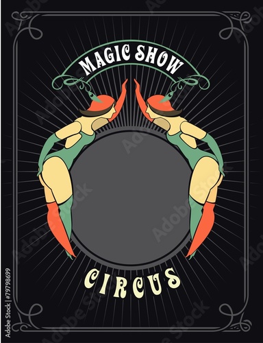 circus dancer poster