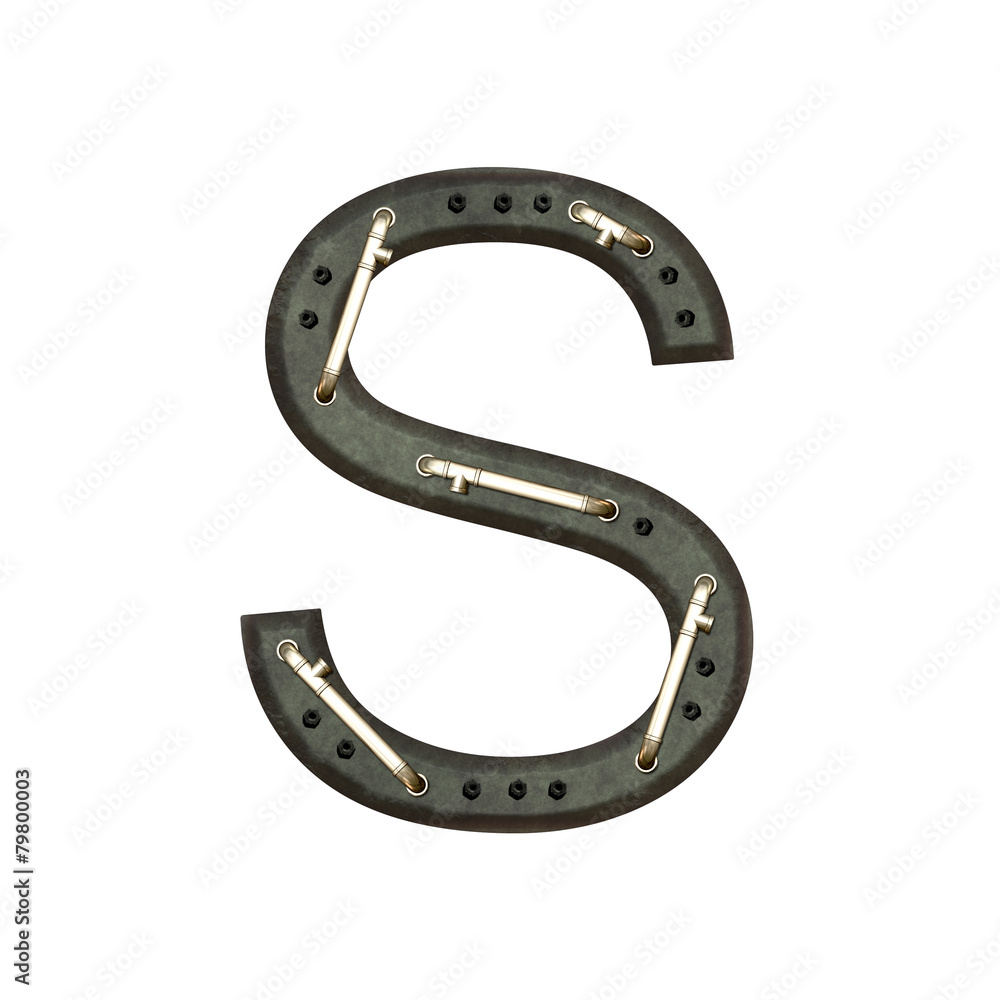 Alphabet technically, Letter S Alphabet technically, Letter S