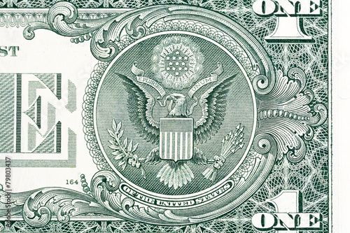 The Seal of The United States with E Pluribus Unum.