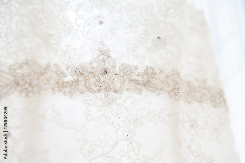 Wedding Dress Detail Wedding Dress Detail