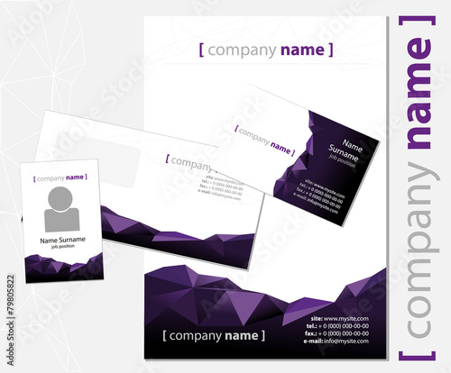 Company style purple