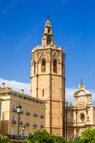 Bell tower in Valencia, Spain