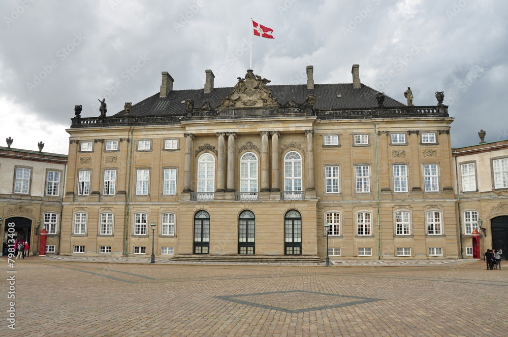 Fototapeta premium Palacio de Christian IX, Copenhague, Dinamarca