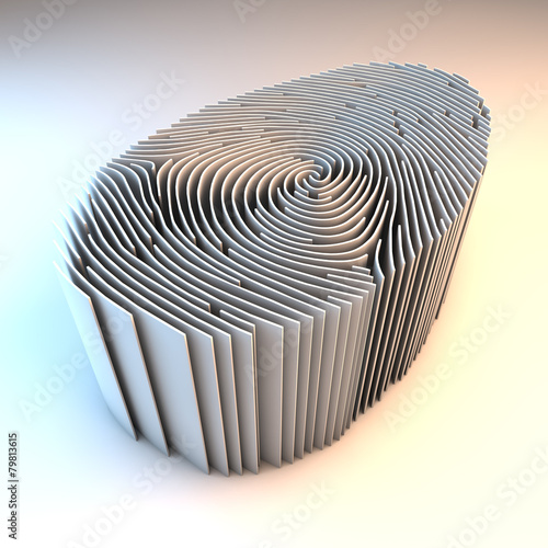 Fingerabdruck Labyrinth