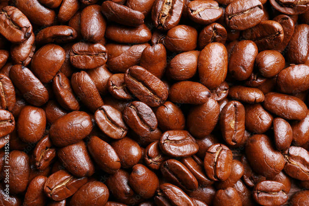 Fototapeta premium Coffee beans background