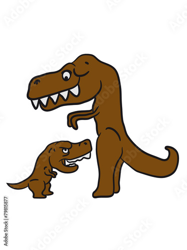 Little Big T -Rex baby child dad mom dwarf